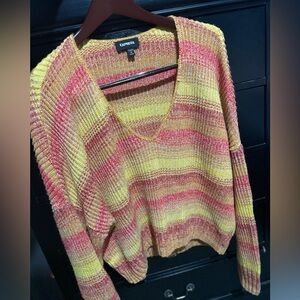 Express Oversized Knit Sweater Size Medium